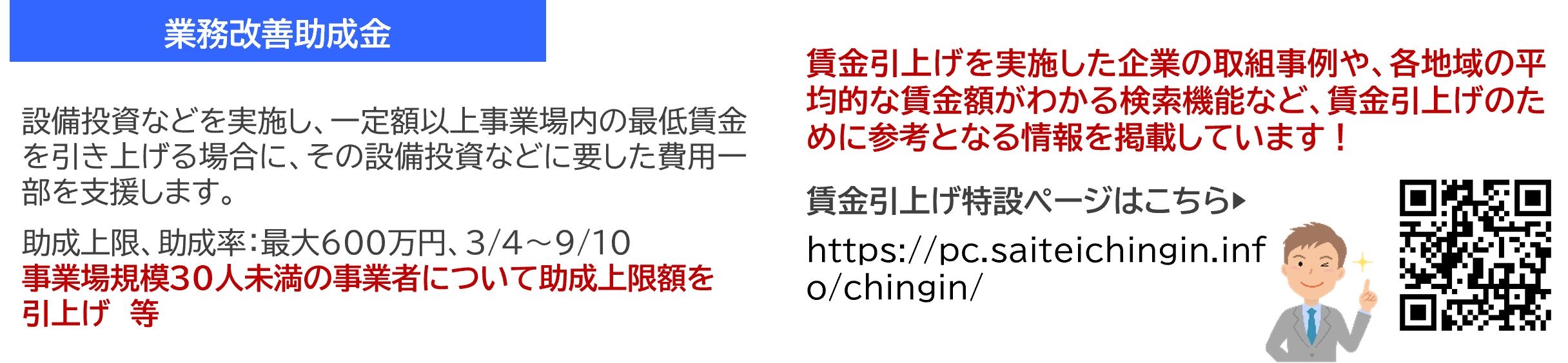 業務改善助成金