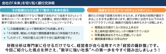 会社の「未来」切り開く銀行向上術